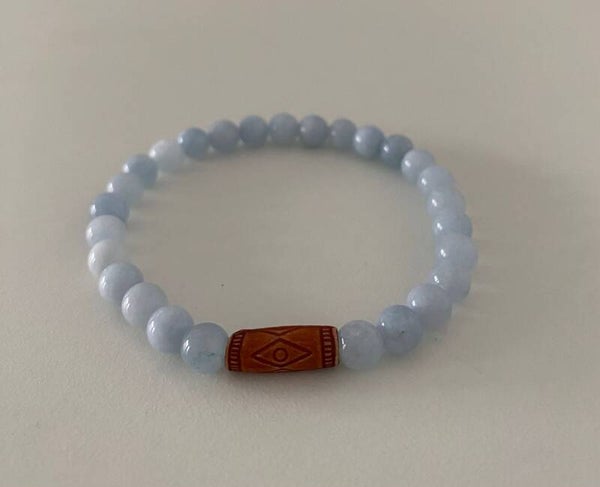 Aquamarijn Armband