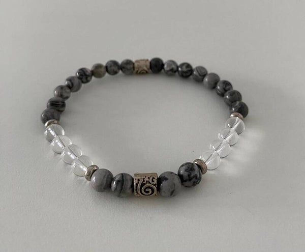 Mapstone Bergkristal Armband