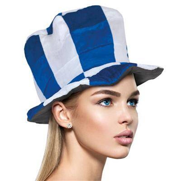 Chapeau bleu-blanc
