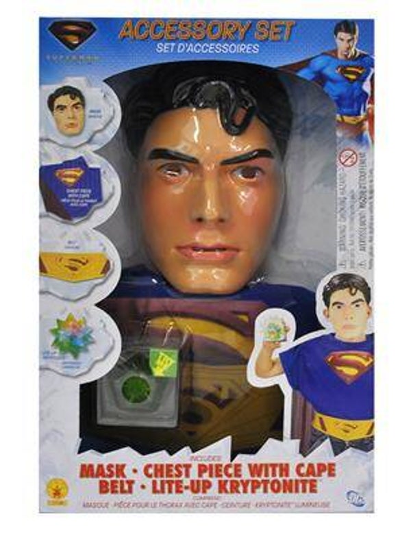 Set d'accessoires Superman dans une boîte