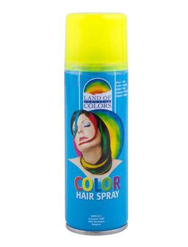 Laque cheveux fluo jaune 111 ml