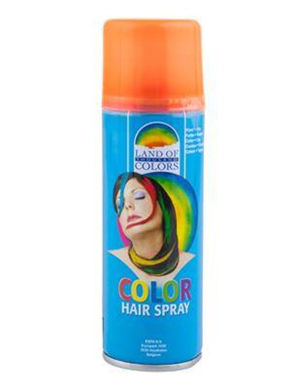 Laque cheveux fluo orange 111 ml