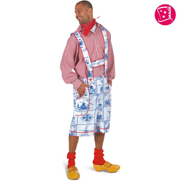 Culotte Bleu Delfts Avec Bretelles