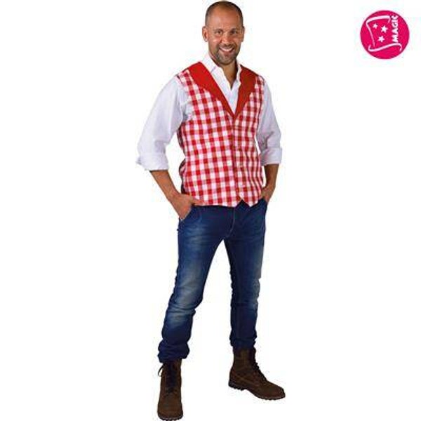 Gilet Rouge/Blanc
