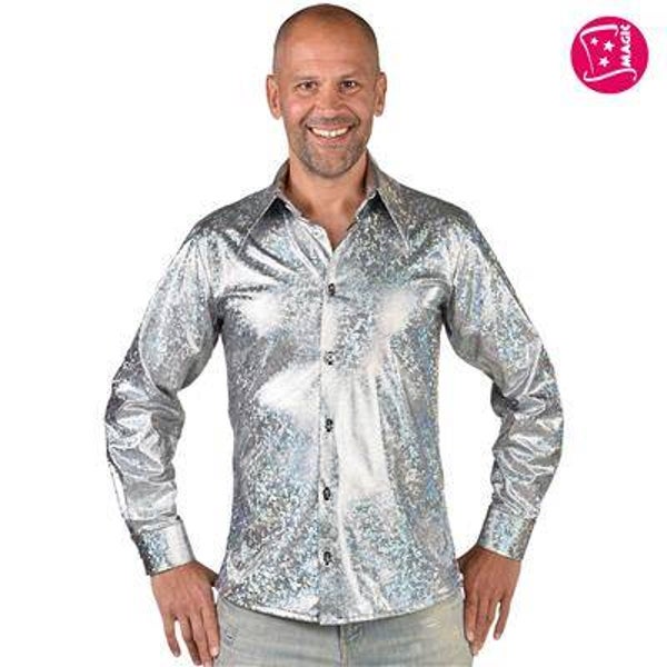 Chemise Hologram Argent