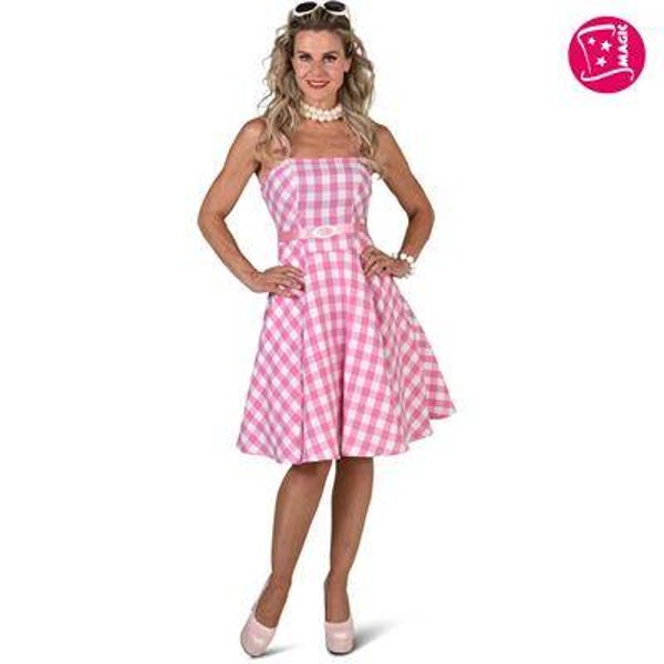 Poupé Robe Pink/Blanc