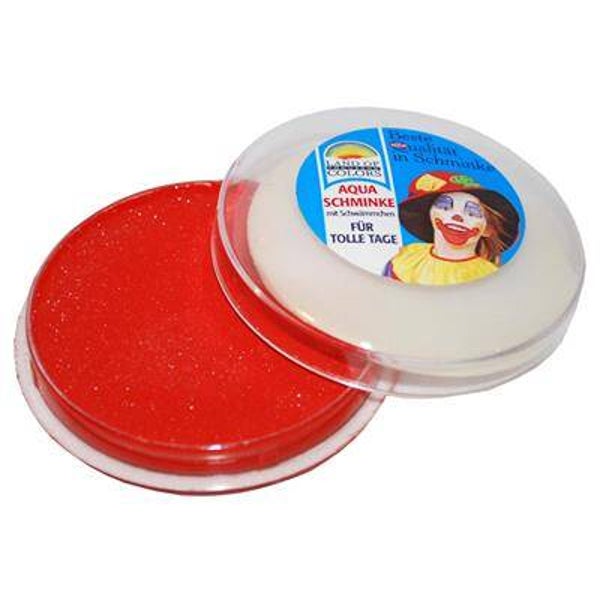 Aqua maquillage rouge