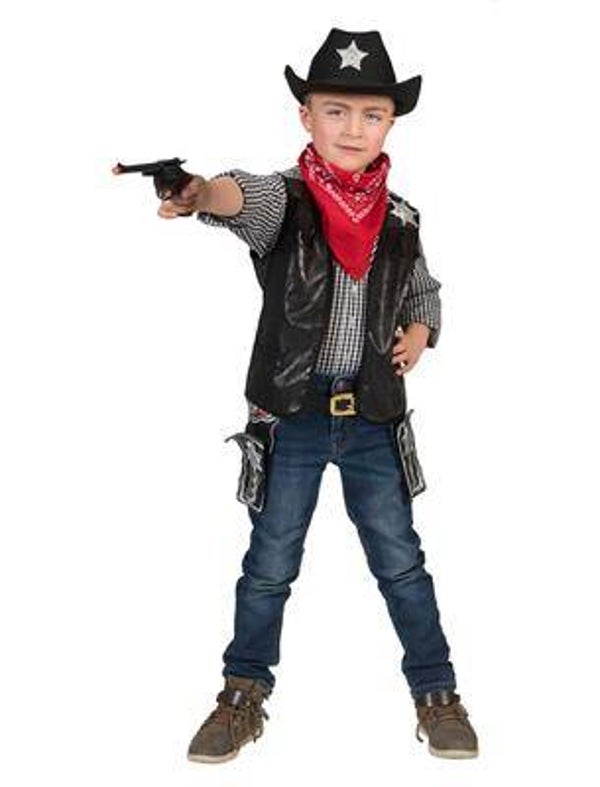 Cowboy veste noir