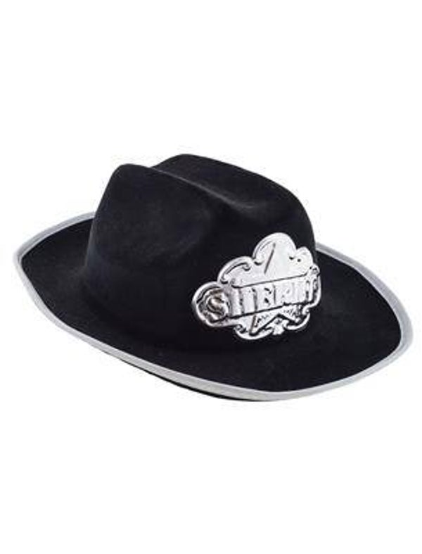 Chapeau cowboy noir enfant