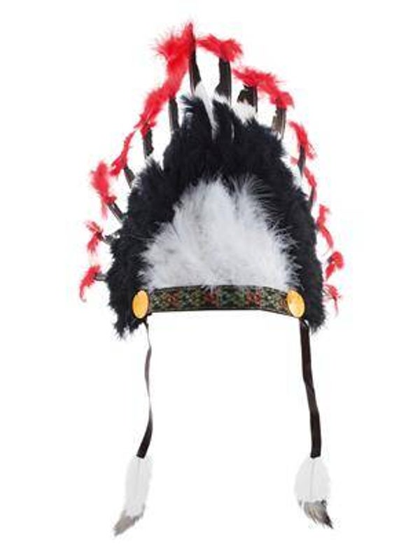 Coiffe d'indien longue