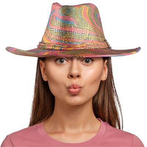 Chapeau cowboy avec paillettes