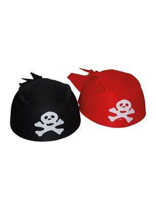Chapeau pirate 2 couleurs