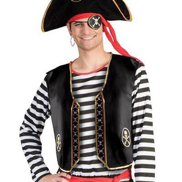 Veste de pirate taille unique
