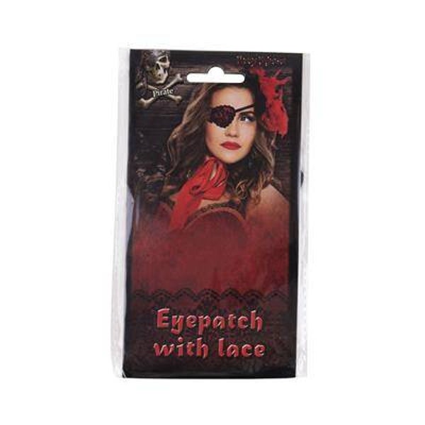 Cache-oeil dentelle pirate