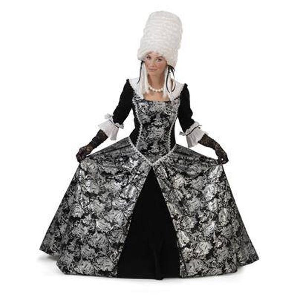 Dame Baroque argentée