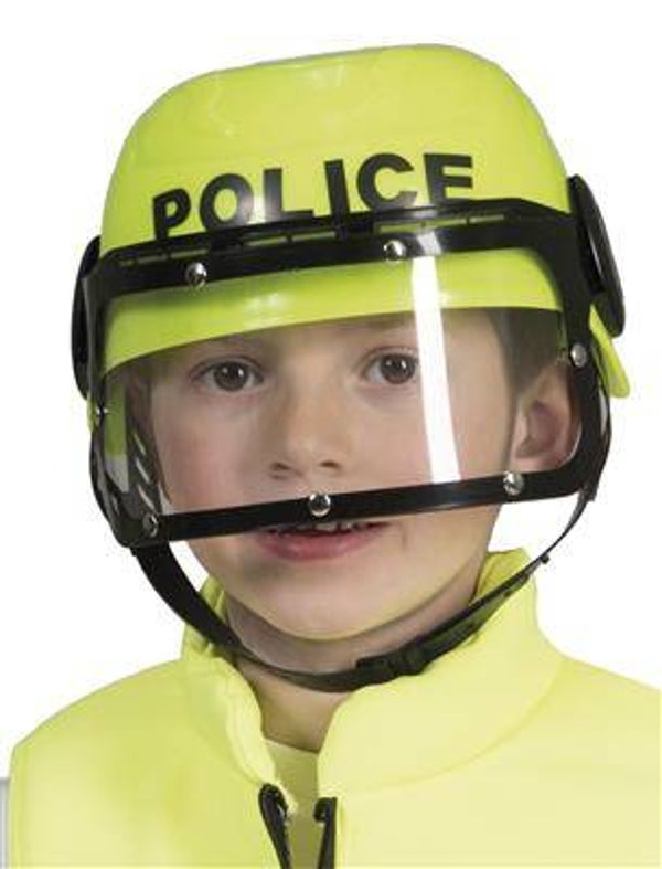 Casque de police enfant