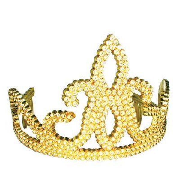 12 diadèmes dorées