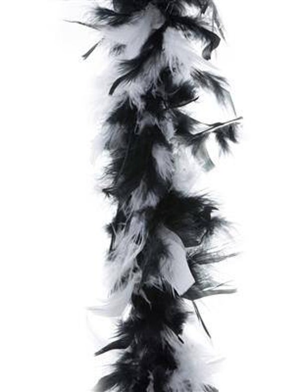 Boa noir blanc 2 m 45 gr