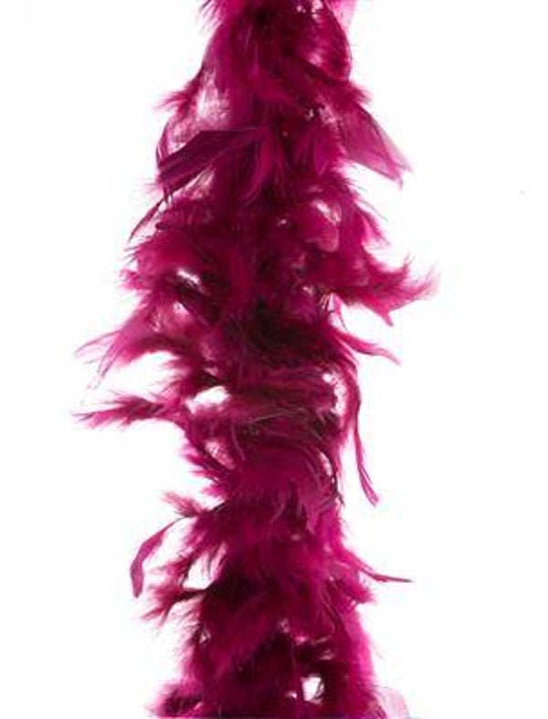 Boa bordeaux rouge 2 m 45 gr