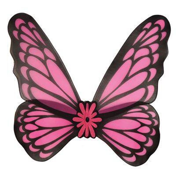 Ailes papillon rose