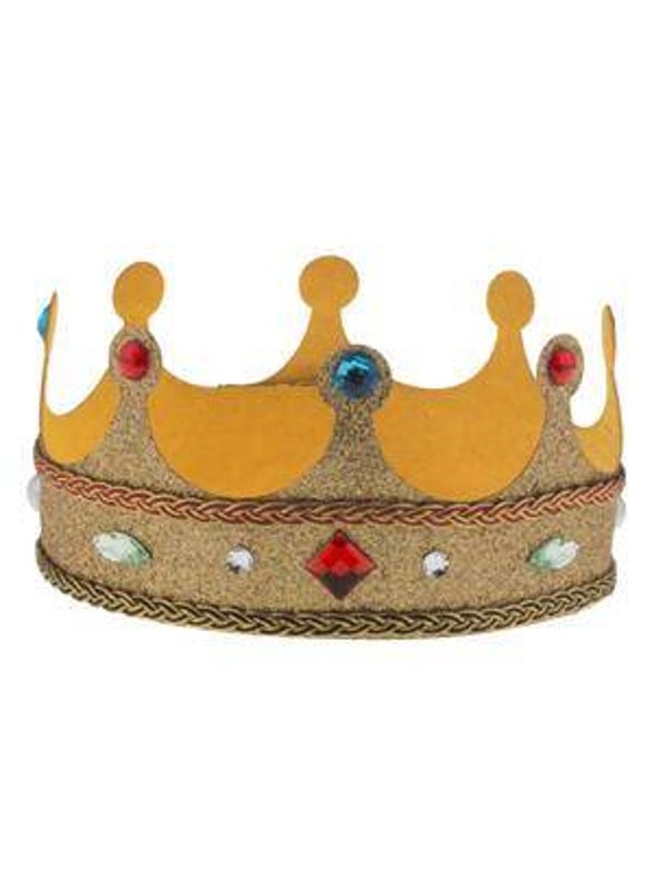 Couronne royale avec paillettes 02