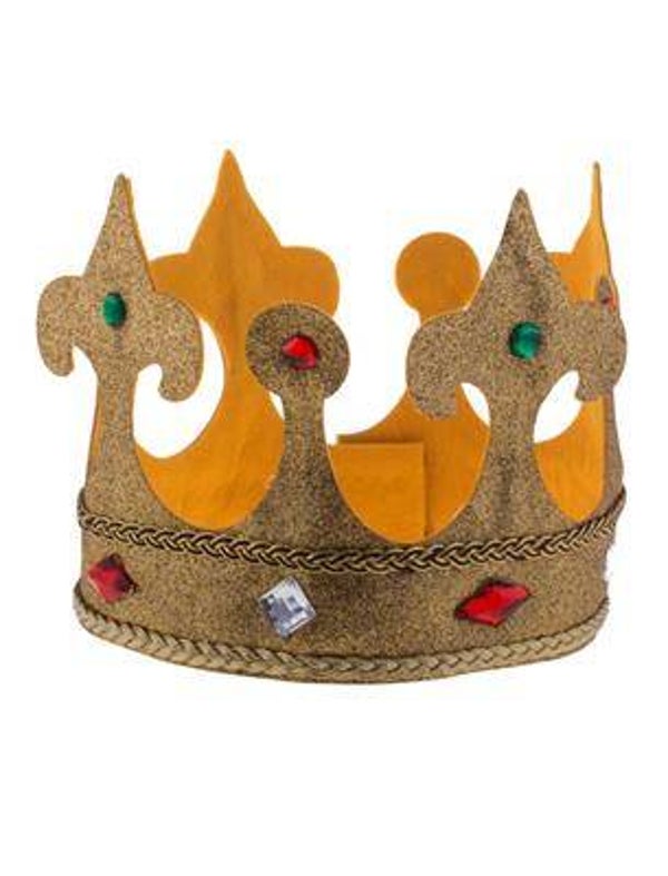 Couronne royale avec paillettes 01