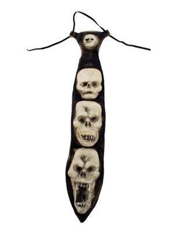 Cravate têtes de mort