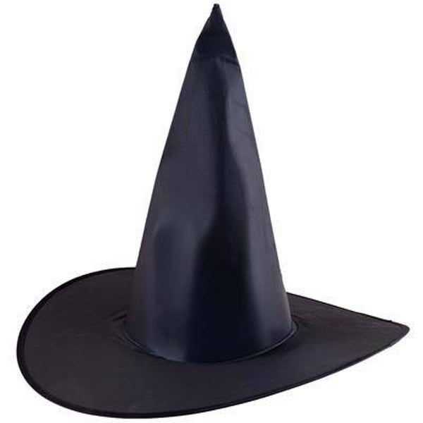 Chapeau sorcière noir 01