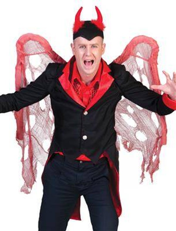 Ailes de diable look usé