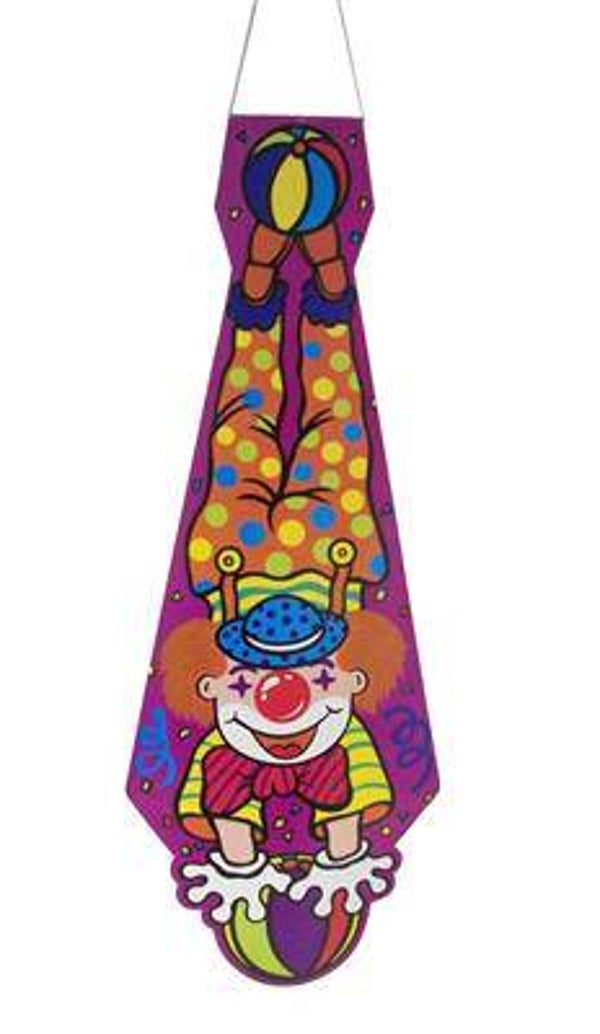 cravates clown 52 cm