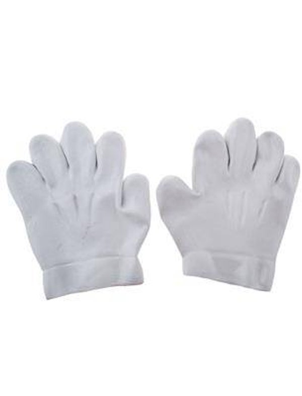 Gants blancs latex