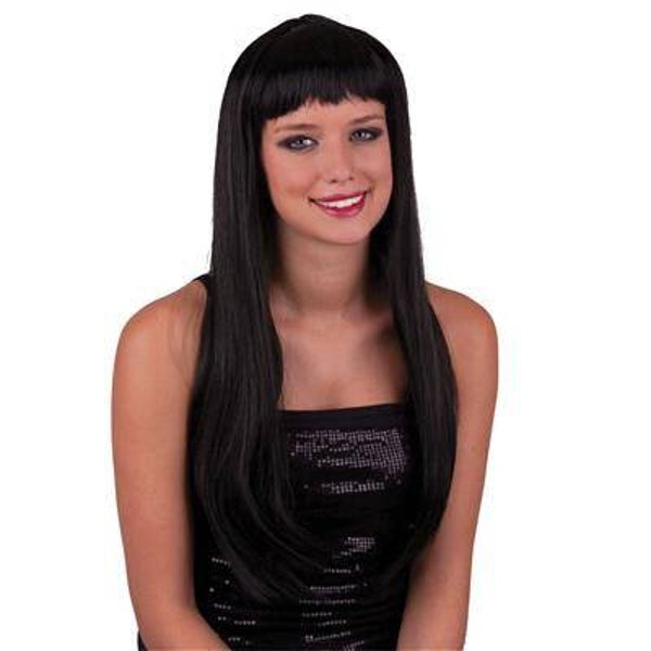 Perruque sexy poney holly noir