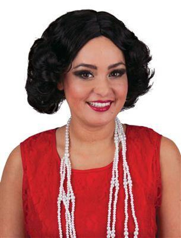 Perruque Charleston noir