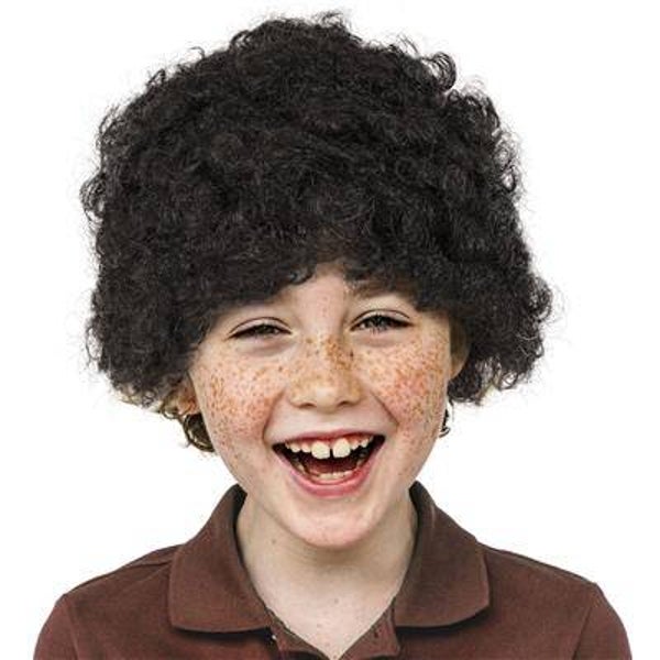 Perruque noir enfant