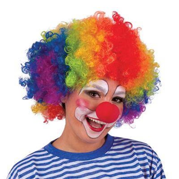 Perruque clown multi