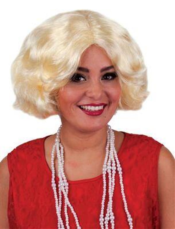 Perruque Charleston blond