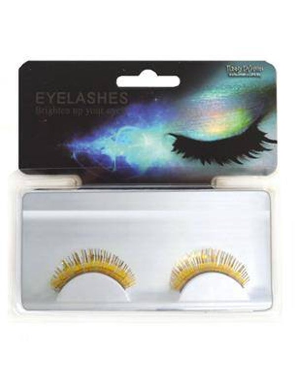 Faux cils doré