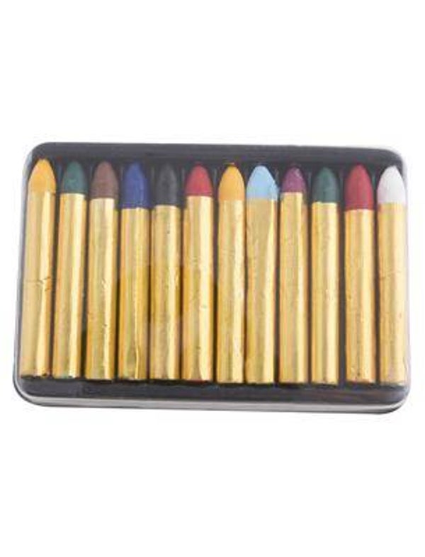 12 crayons de maquillage