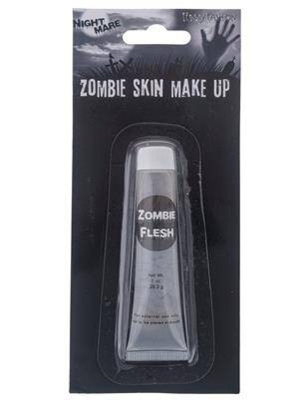 Tube de maquillage peau de zombie