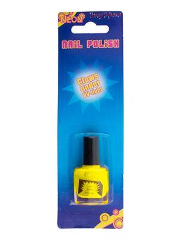 Vernis à ongles jaune fluo