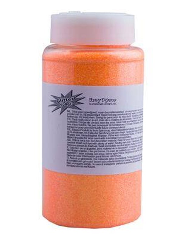 Paillettes 500 gr fluo orange