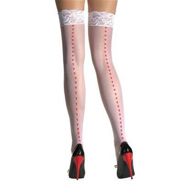 Stay-ups ligne coeur