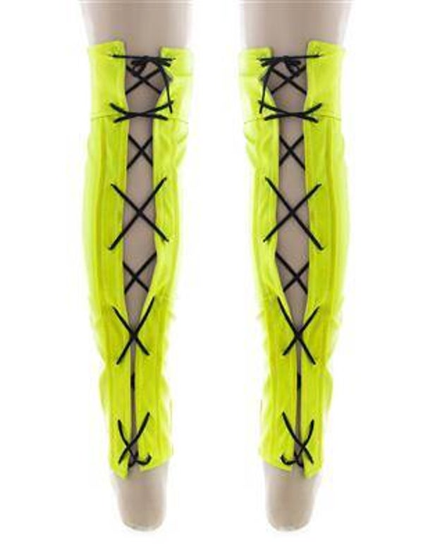 Jambières jaune fluo