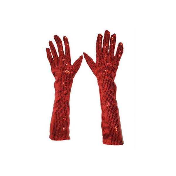 Gants à paillettes 45 cm 7 couleurs