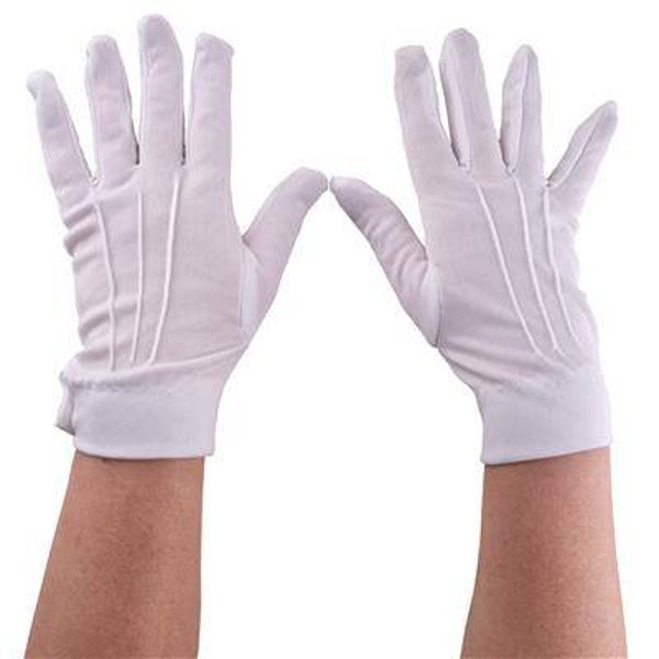Gants blanc