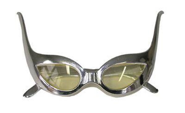 Lunettes métalliques argent