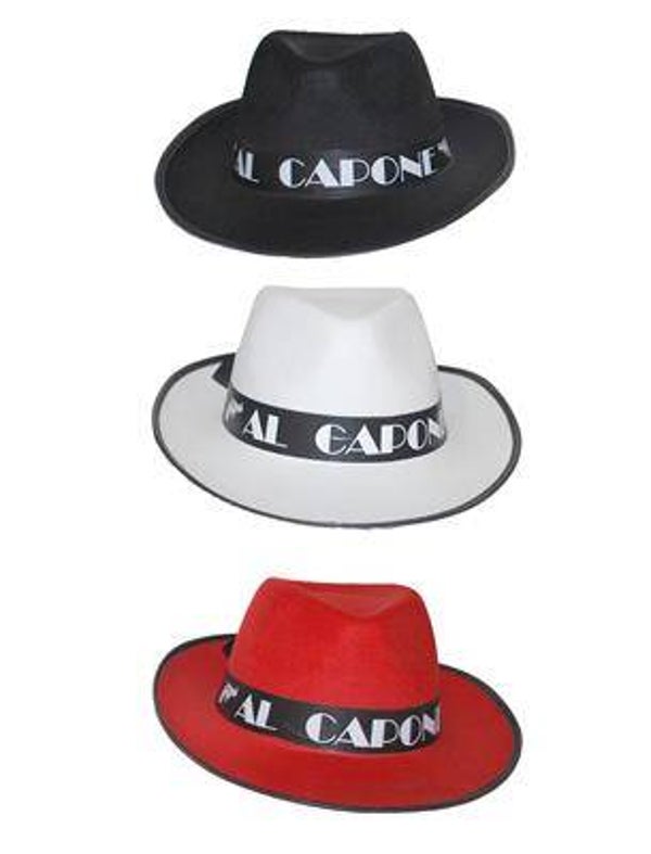 Chapeau Al Capone 3 couleurs