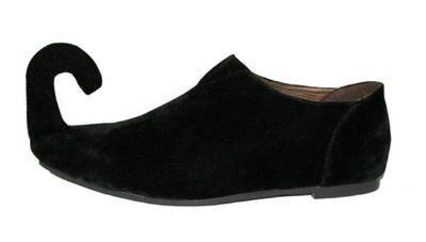 Chaussures avec boucle noir