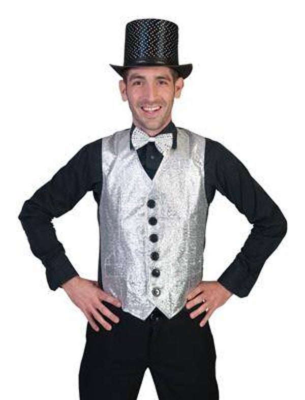 Veste sixties argenté