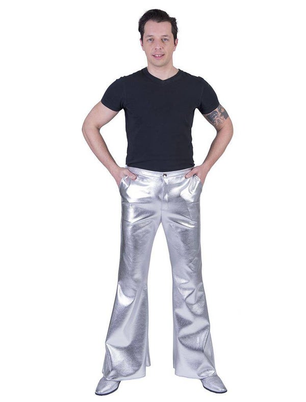 Disco fever pantalon argent